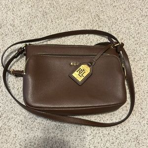 Ralph Lauren Chocolate Brown Crossbody
